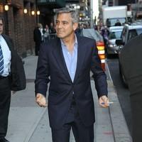 George Clooney at 'The Late Show with David Letterman' - Photos | Picture 95524